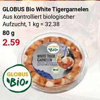 GLOBUS Bio White Tigergarnelen