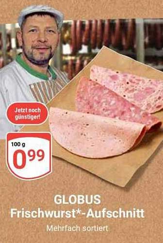 GLOBUS Frischwurst-Aufschnitt