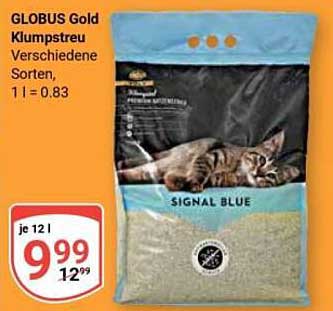 GLOBUS Gold Klumpstreu Verschiedene Sorten, 1 l = 0,83