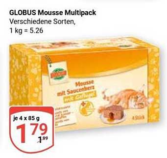 GLOBUS Mousse Multipack
