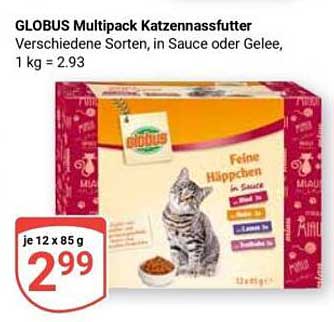GLOBUS Multipack Katzennassfutter