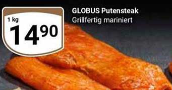 GLOBUS Putensteak Grillfertig mariniert