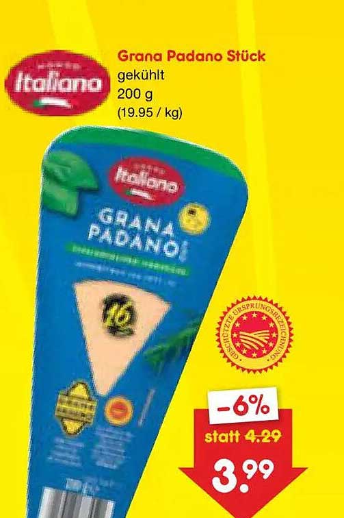Grana Padano Stück