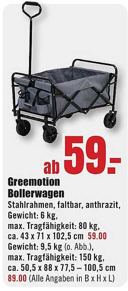 Greemotion Bollerwagen