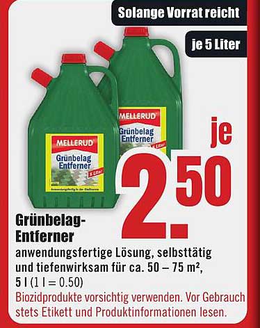 Grünbelag-Entferner