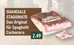GUANCIALE STAGIONATO Das Original für Spaghetti Carbonara