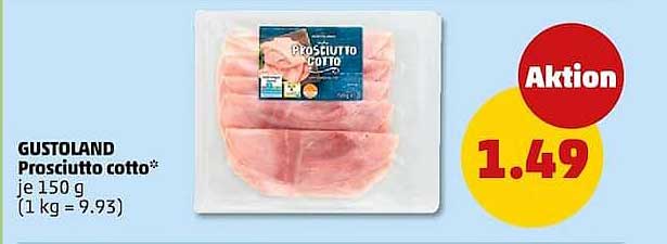 GUSTOLAND Prosciutto cotto*