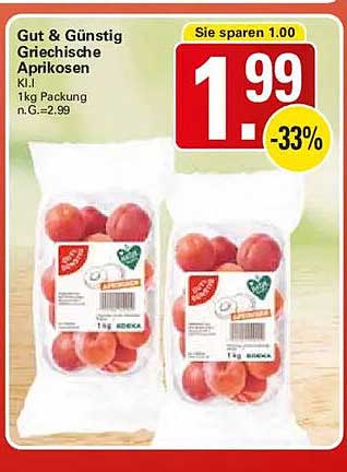 Gut & Günstig Griechische Aprikosen