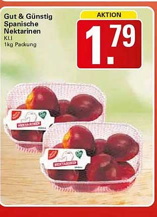 Gut & Günstig Spanische Nektarinen