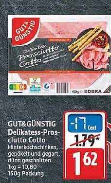 GUT&GÜNSTIG Delikates-Prosciutto Cotto
