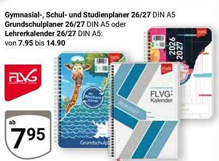 Gymnasial- Schul- und Studienplaner 26/27 DIN A5 Grundschulplaner 26/27 DIN A5 oder Lehrerkalender 26/27 DIN A5:
