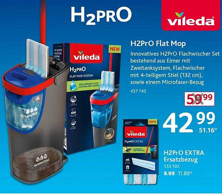 H2PR0 Flat Mop
