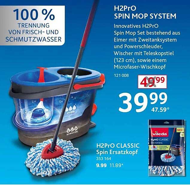 H2PrO SPIN MOP SYSTEM