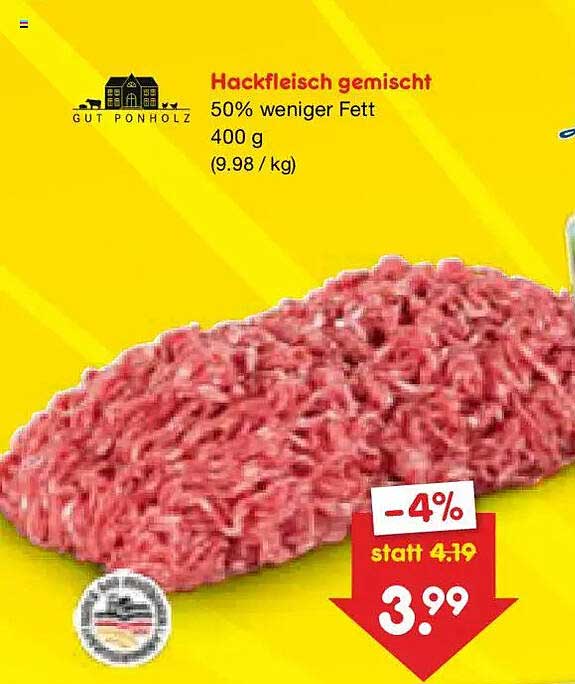 Hackfleisch gemischt