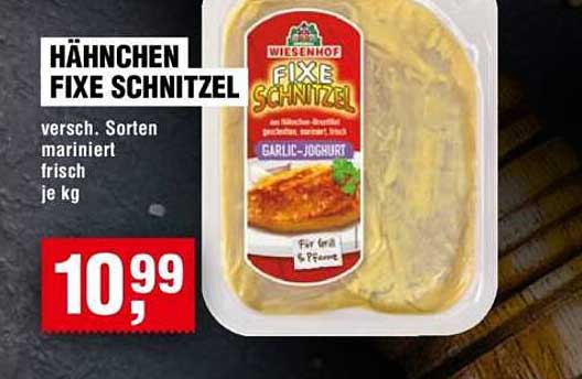 HÄHNCHEN FIXE SCHNITZEL