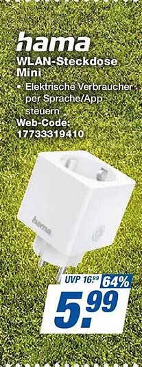 hama WLAN-Steckdose Mini