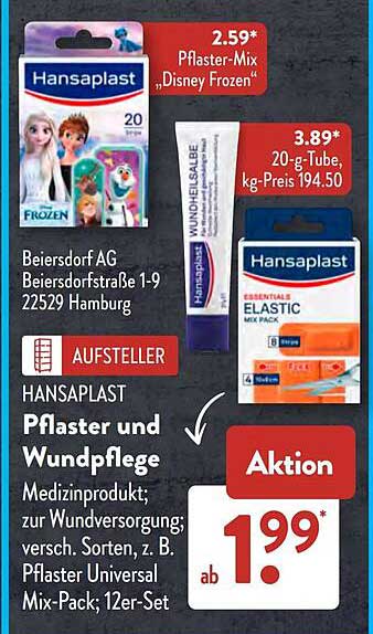 HANSAPLAST Pflaster und Wundpflege
