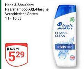 Head & Shoulders Haarshampoo XXL-Flasche Verschiedene Sorten, 1 l = 10.58