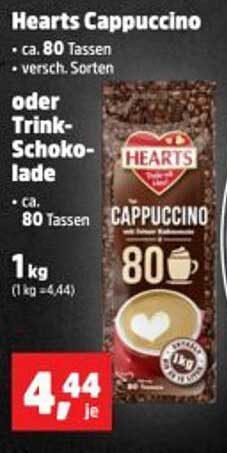 Hearts Cappuccino