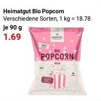 Heimatgut Bio Popcorn