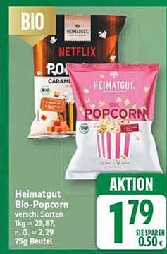 Heimatgut Bio-Popcorn - vsp. Sorten
