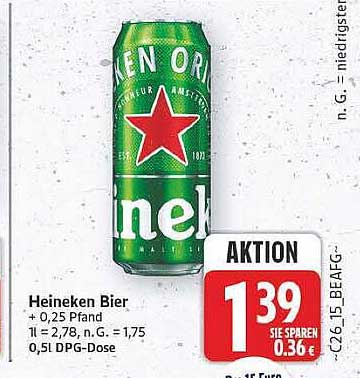 Heineken Bier