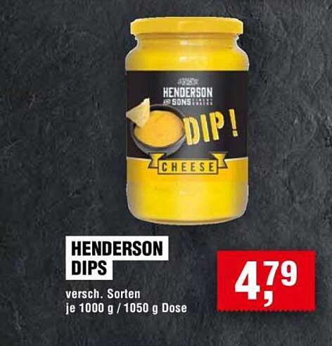 HENDERSON DIPS