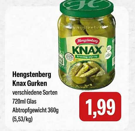Hengstenberg Knax Gurken