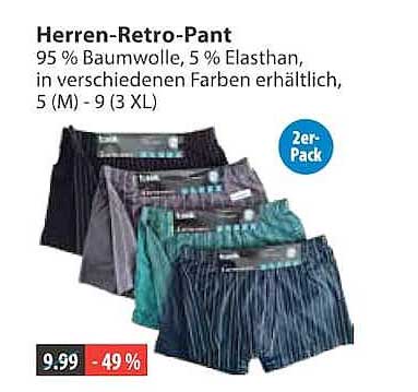 Herren-Retro-Pant