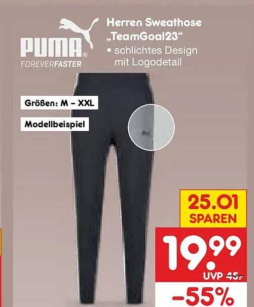 Herren Sweathose „TeamGoal23“