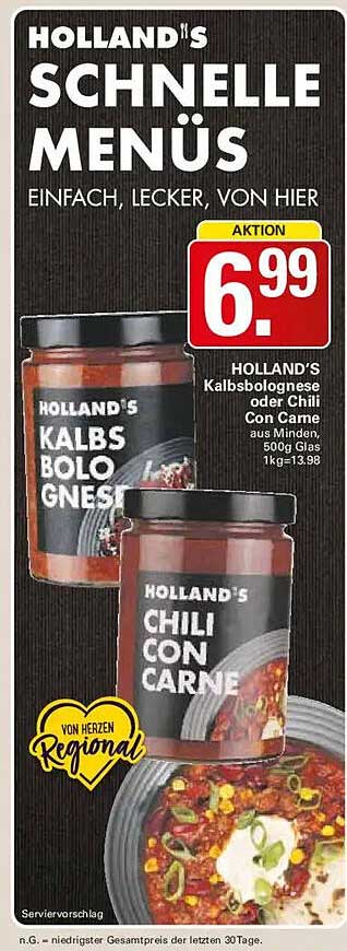 HOLLAND'S SCHNELLE MENÜS EINFACH, LECKER, VON HIER