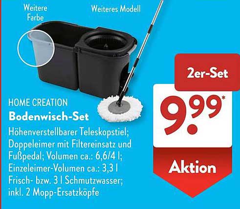 HOME CREATION Bodenwisch-Set