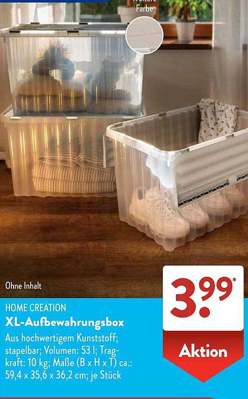 HOME CREATION XL-Aufbewahrungsbox