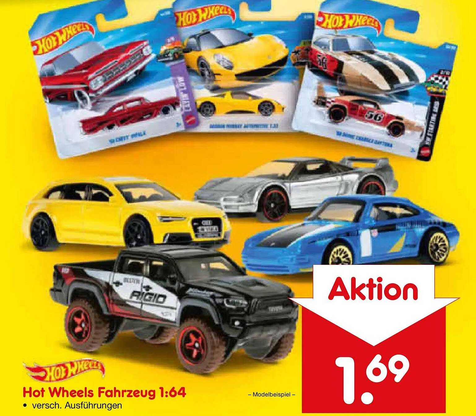 Hot Wheels Fahrzeug 1:64