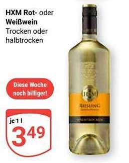 HXM Rot- oder Weißwein