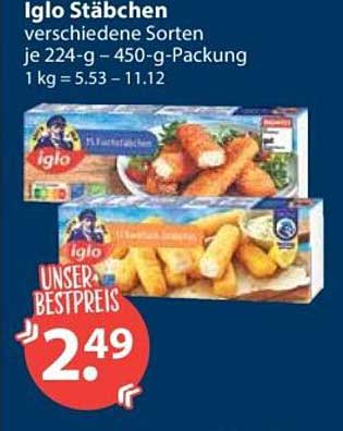 Iglo Stäbchen
