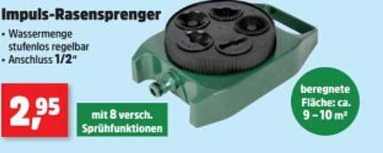 Impuls-Rasensprenger