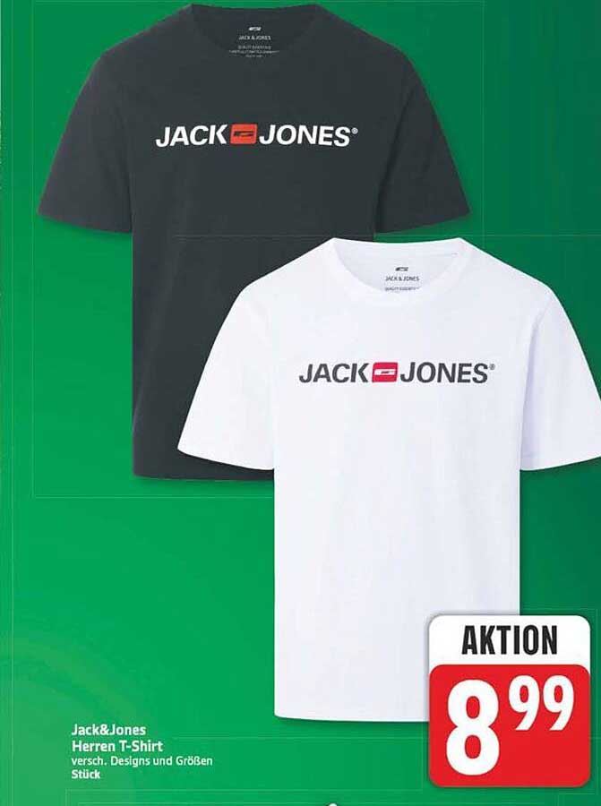Jack&Jones Herren T-Shirt versch. Designs und Größen Stück