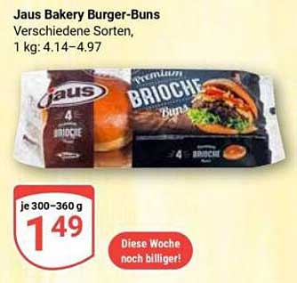 Jaus Bakery Burger-Buns