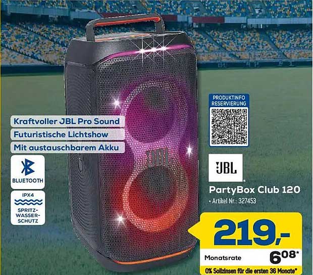 JBL PartyBox Club 120