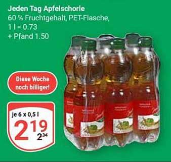 Jeden Tag Apfelschorle