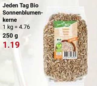 Jeden Tag Bio Sonnenblumenkerne