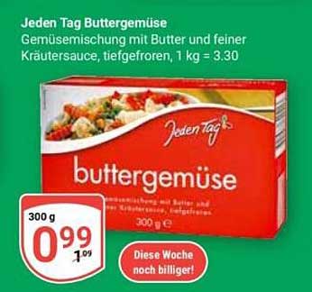 Jeden Tag Buttergemüse