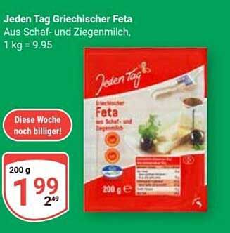 Jeden Tag Griechischer Feta