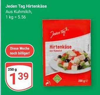 Jeden Tag Hirtenkäse