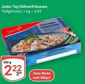 Jeden Tag Hühnerfrikassee