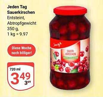 Jeden Tag Sauerkirschen