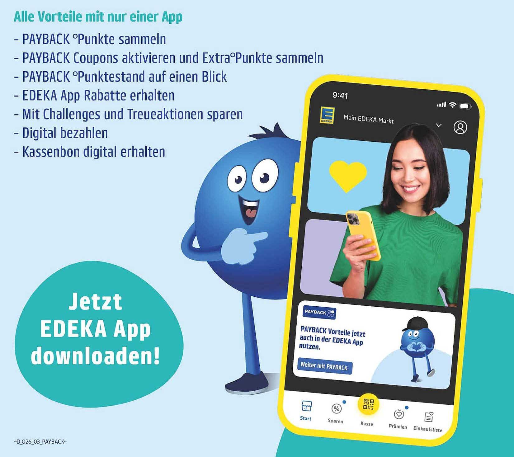 Jetzt EDEKA App downloaden!