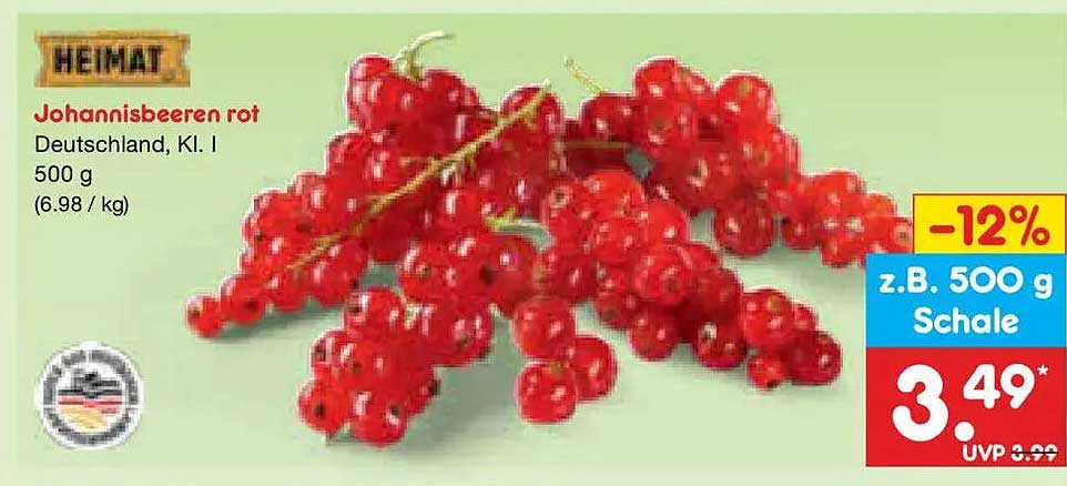 Johannisbeeren rot