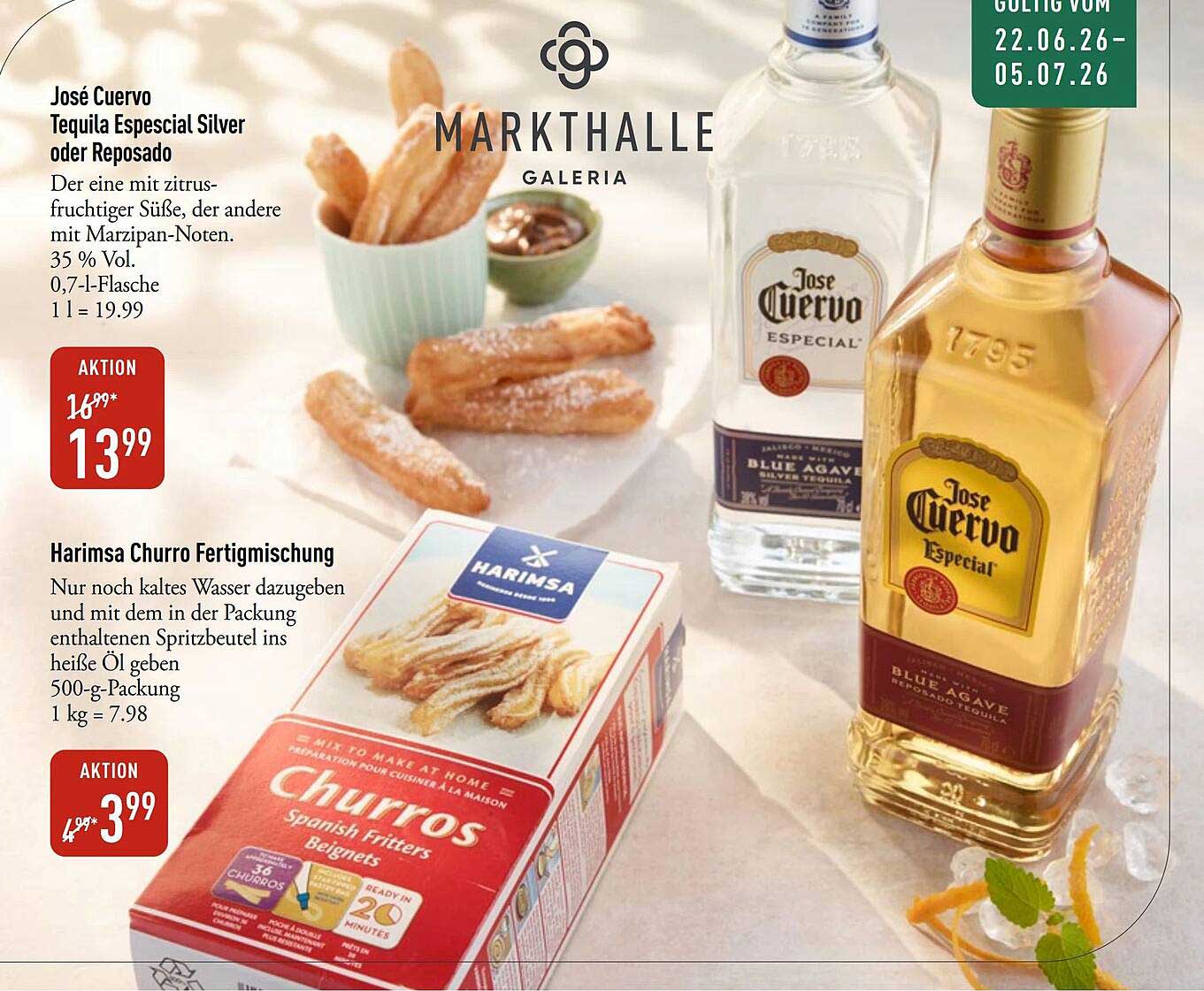 José Cuervo Tequila Especial Silver oder Reposado
